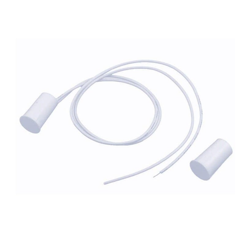 bnafes Recessed Security Alarm Contacts Door Window Sensor Magnetic Reed Switch White 4Pcs - Image 4
